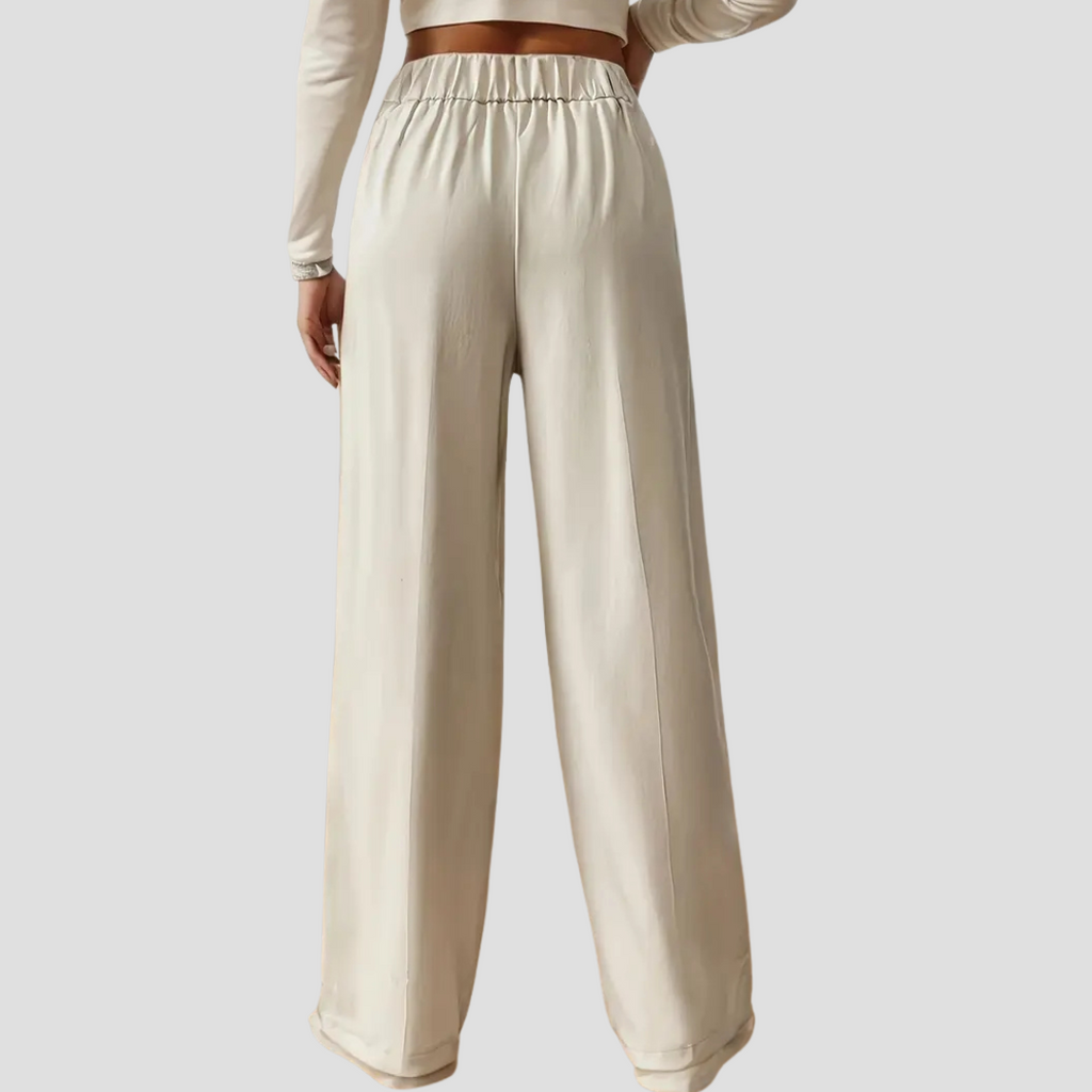Vellison | Elegant High-Waisted Trouser