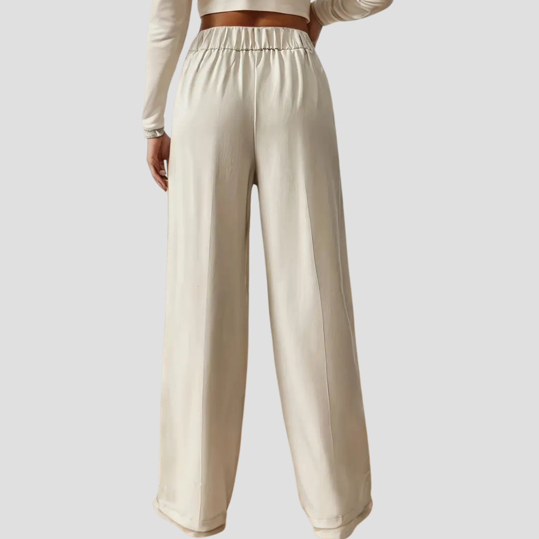 Vellison | Elegant High-Waisted Trouser