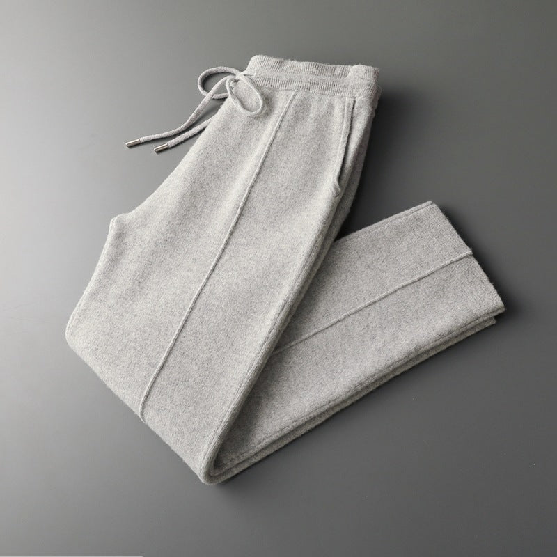 Vellison | Wool Knit Trousers