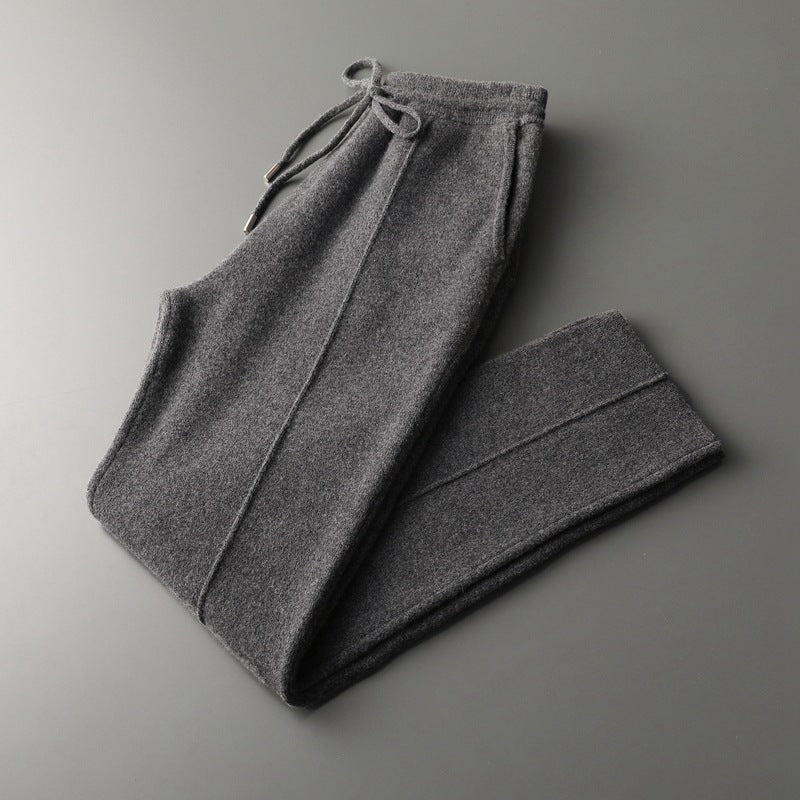 Vellison | Wool Knit Trousers